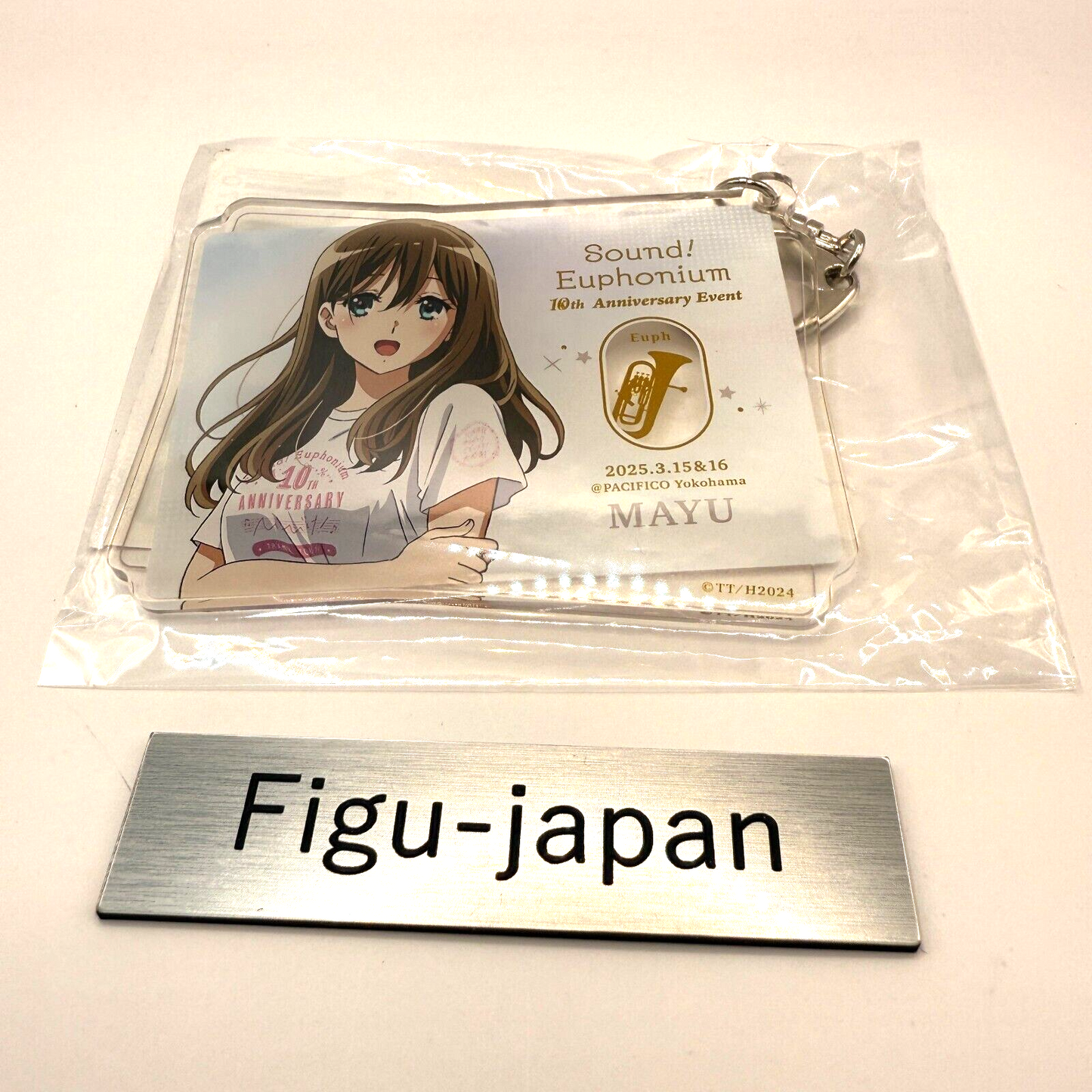 Sound! Euphonium 10th Anniversary Mayu Kuroe Acrylic Keychain Hibike! KyoAni S36