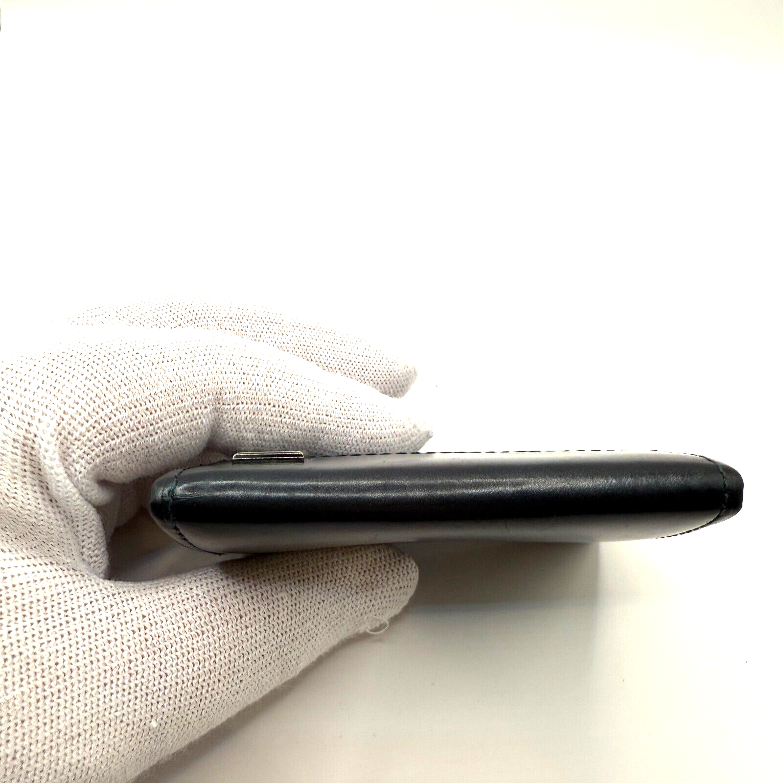 Calvin Klein Gray Faux Leather Discontinued product With Coin Purse.[express]3