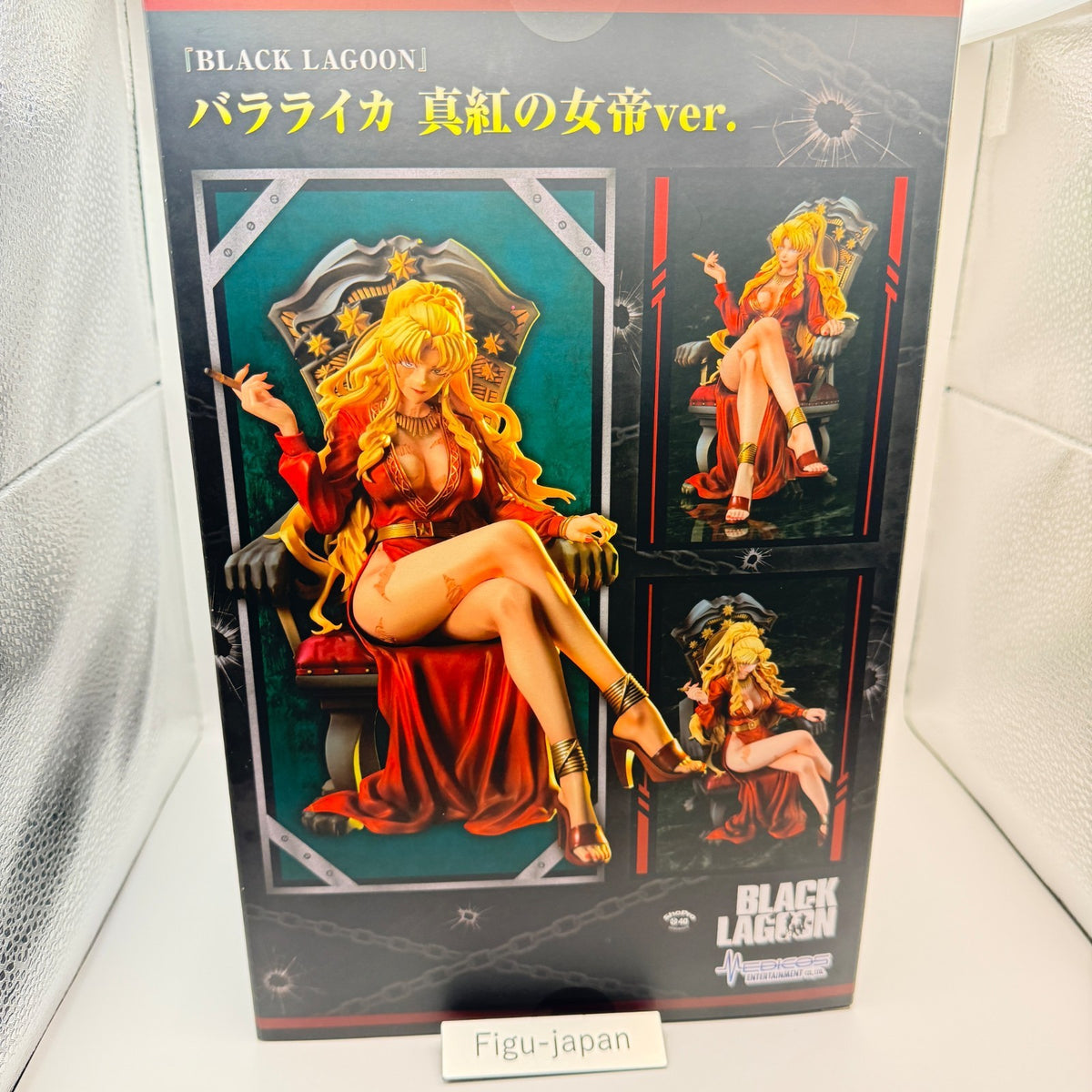 Black Lagoon Balalaika Crimson Empress  Figure Medicos Limited Bonus Face MISB7