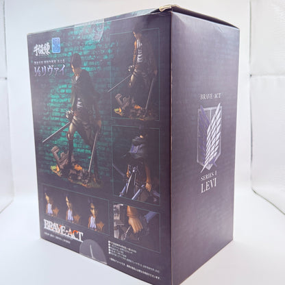 Sentinel BRAVEACT Attack on Titan Levi 1/8 Figure Authentic New WIT Studio JP8