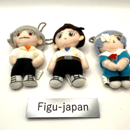 Neon Genesis Evangelion Keychain Mascot Plush    set of 3 Items [express]1