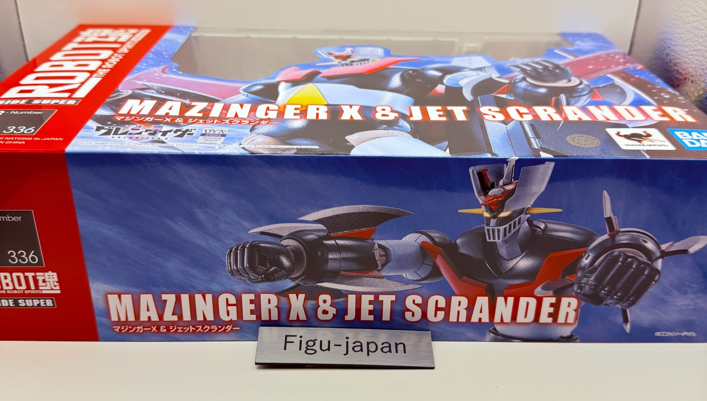 Bandai ROBOT SPIRITS SIDE SUPER Mazinger X & Jet Scrander Figure NEW Japan9