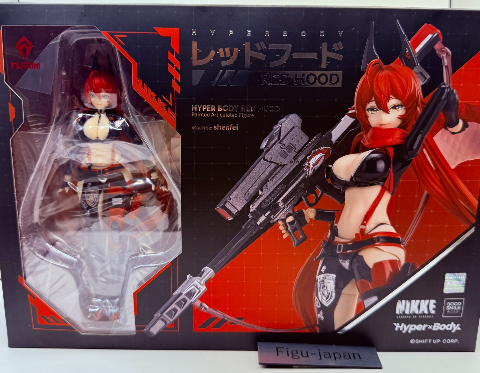 Red Hood Hyper Body NIKKE Goddess of Victory Good Smile Company Figure NEW0
