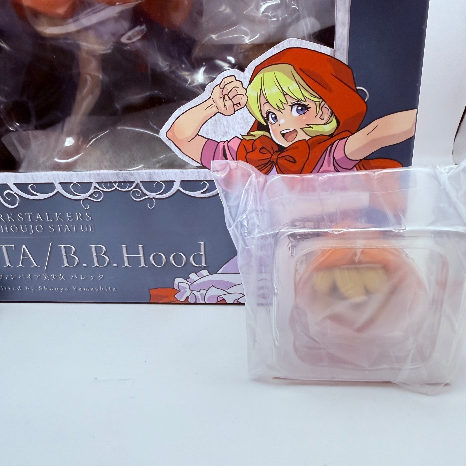 B.B. Hood Bulleta Bishoujo Statue Darkstalkers Kotobukiya w/ Bonus Face MISB1