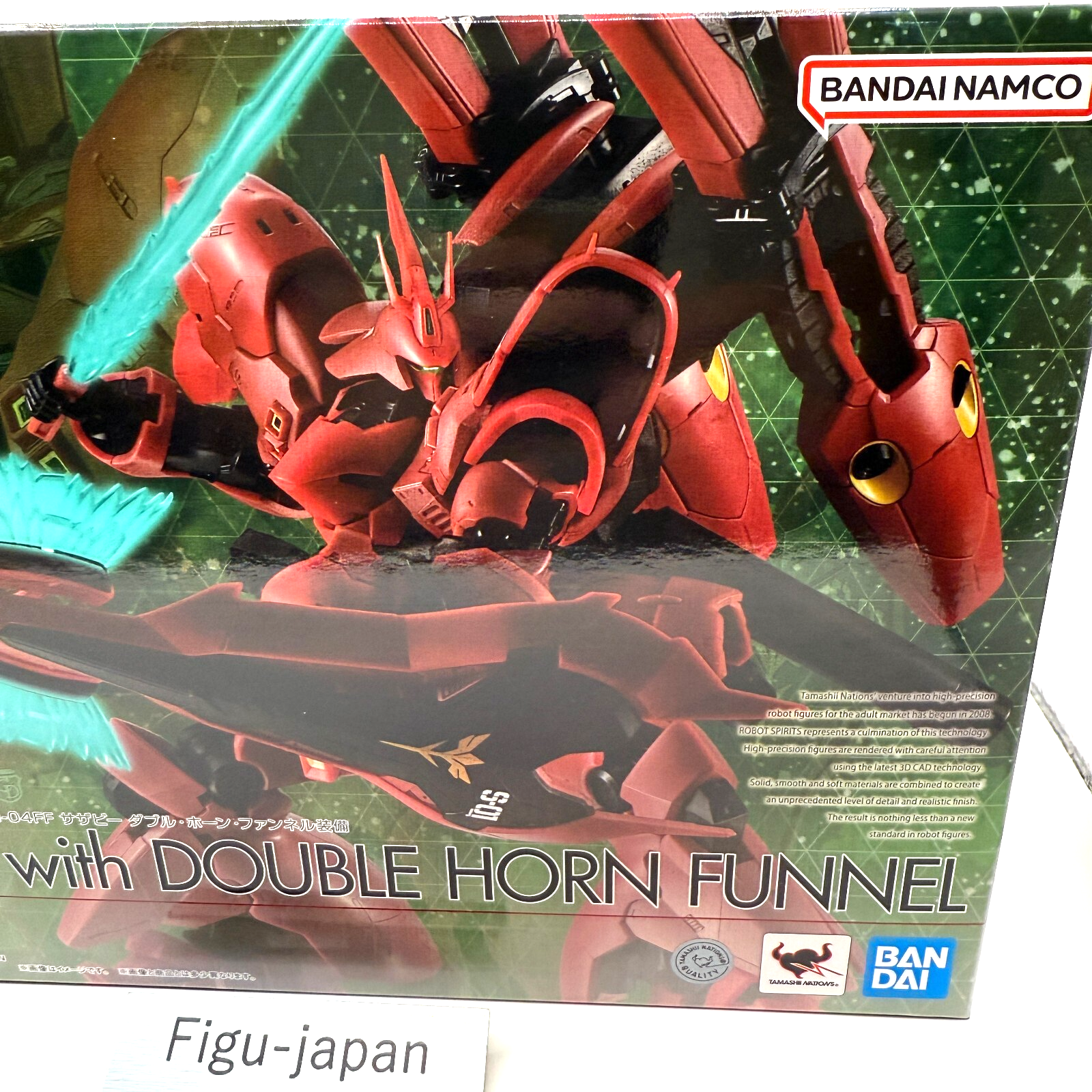 ROBOT Spirits SIDE MS MSN04FF Sazabi with Double Horn Funnel [express NEW]10