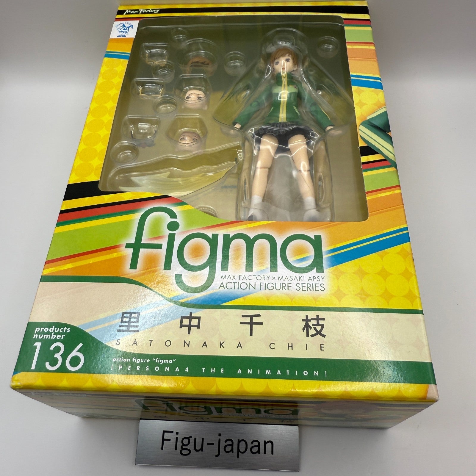 Figma Chie Satonaka Action Figure Persona 4 Max Factory Toy express2