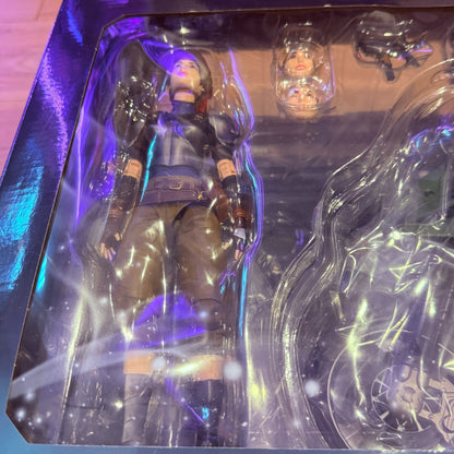 Jessie & Motorcycle Play Arts Kai Final Fantasy VII FF7 Remake Square Enix NIB16