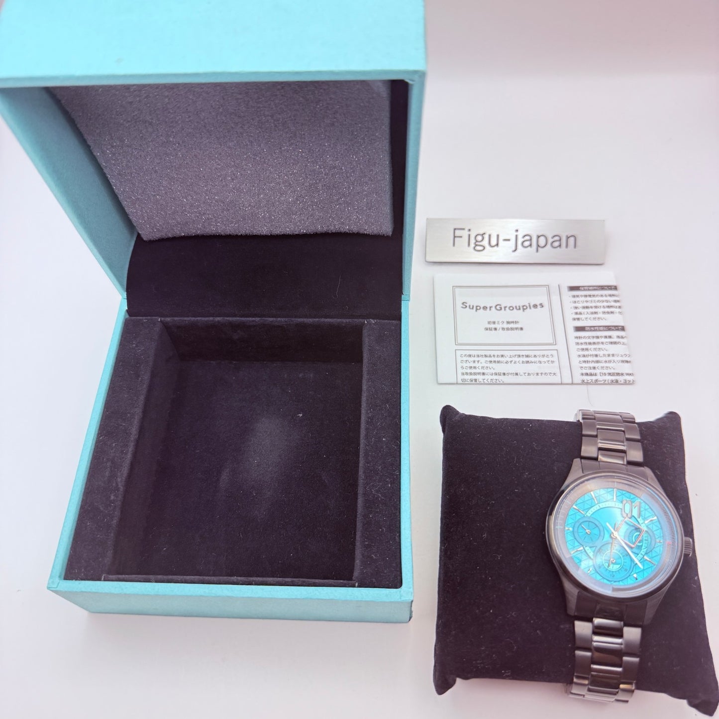 Hatsune Miku Watch SuperGroupies Collaboration Model Official MIB Vocaloid 20220