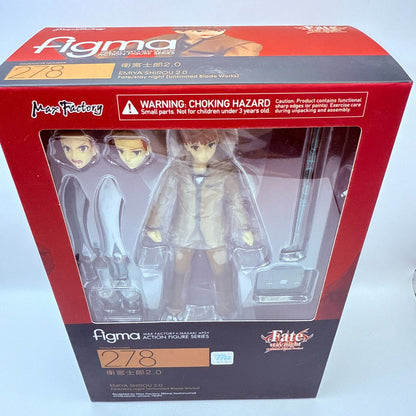 Max Factory figma 278 Shirou Emiya2.0 Fate/stay night UBW Figure Japan Authentic5