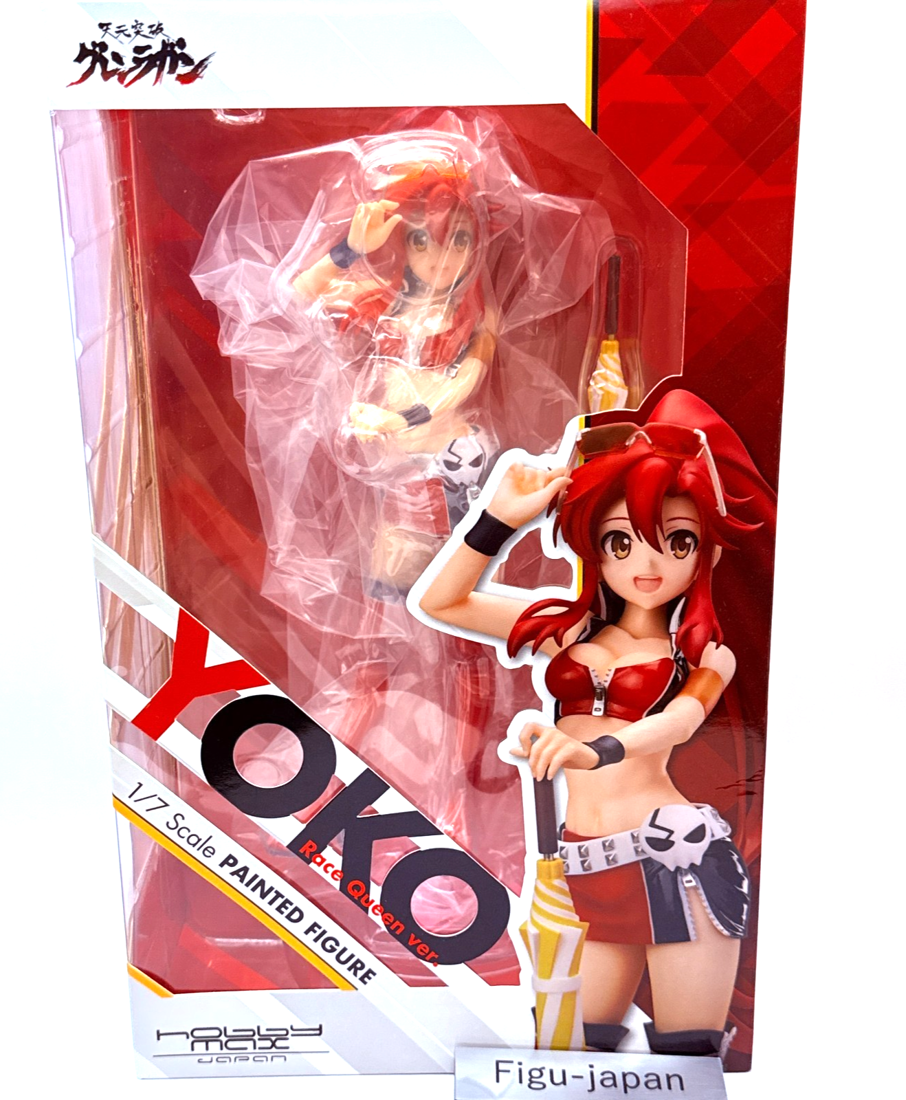 HOBBY MAX Tengentoppa Gurren Lagann YOKO Race Queen ver. 1/7 Figure express0