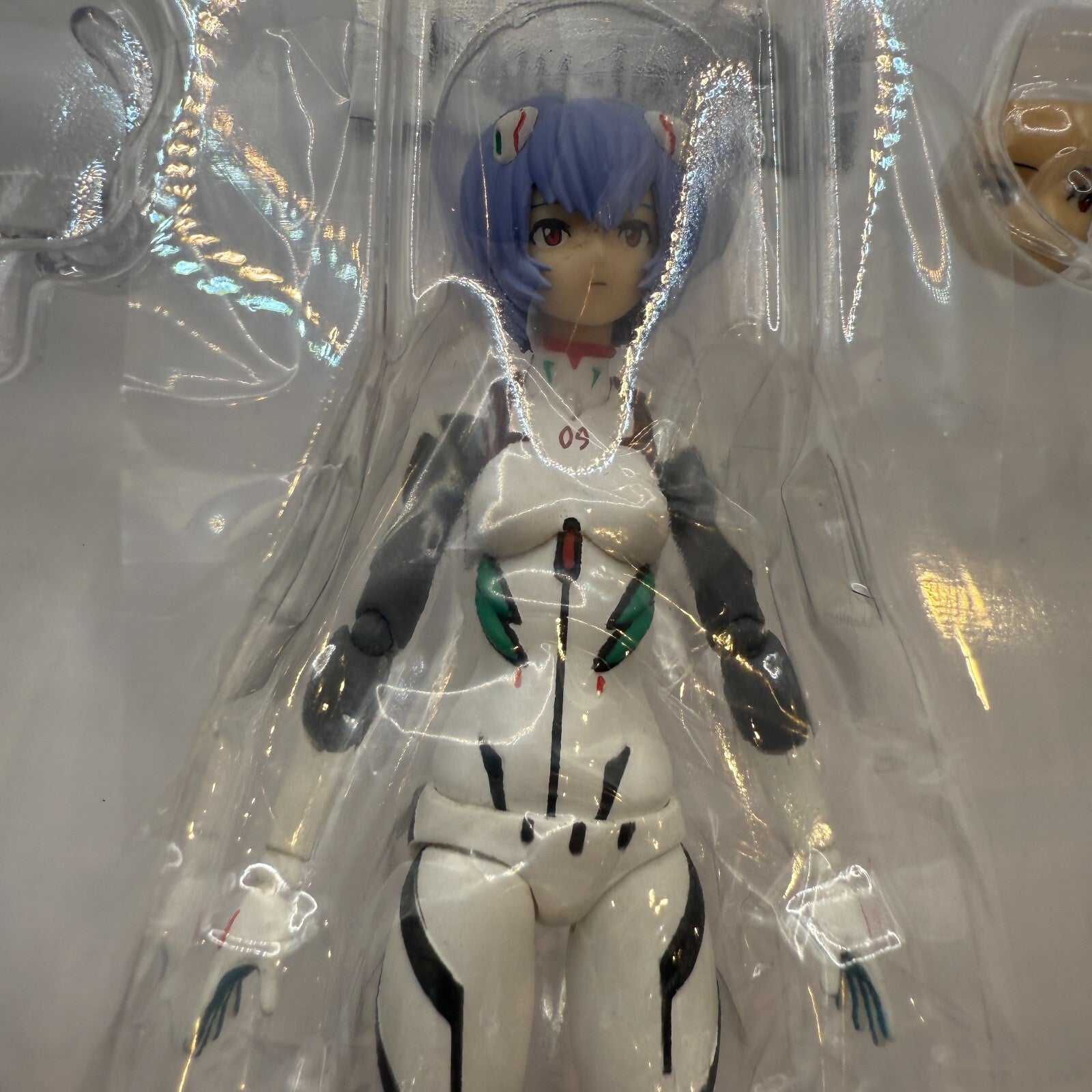 Kaiyodo Evangelion Evolution EV022EX Rei Ayanami White Figure 3rd Village New1
