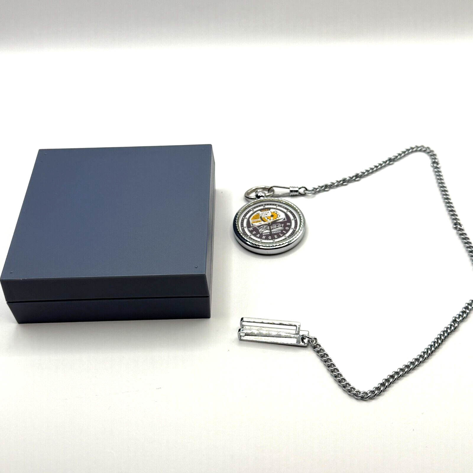 Neon Genesis Evangelion EVA Unit 01 Test Type Pocket Watch SEGA Japan Mint Rare8