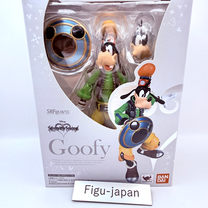 Goofy S.H.Figuarts Kingdom Hearts Figure Bandai Tamashii Nations MISB Authentic0