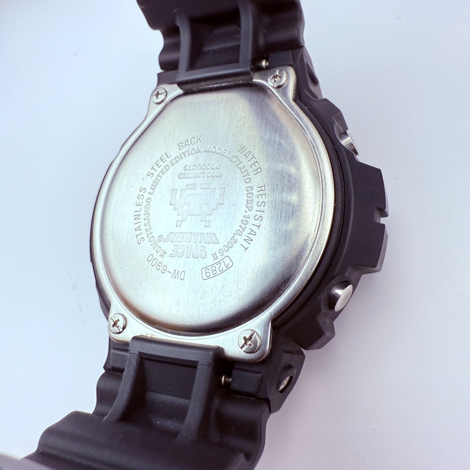 Casio G-Shock DW-6900 Space Invaders Limited Edition Black Pink Omotesando EUC9