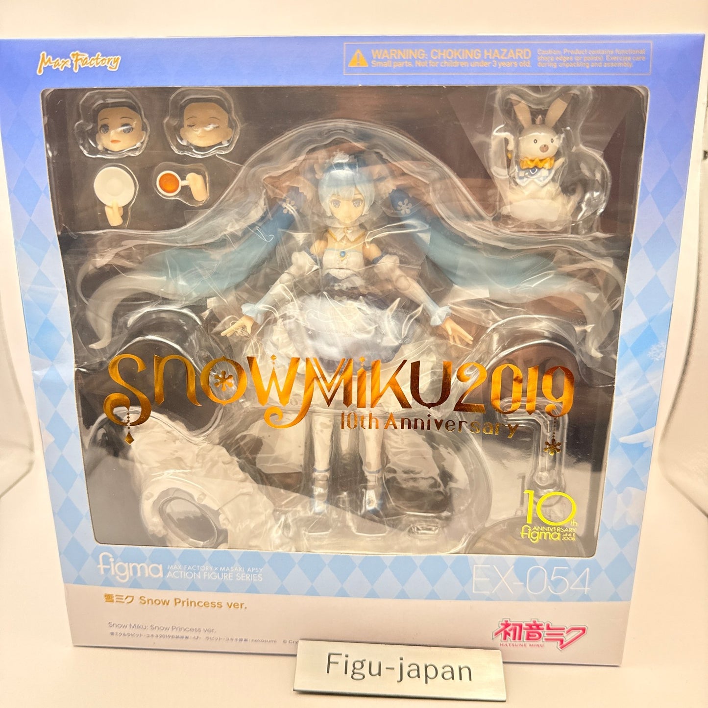 Snow Miku Snow Princess Ver figma EX-054 Hatsune Max Factory Anime Figure MISB0