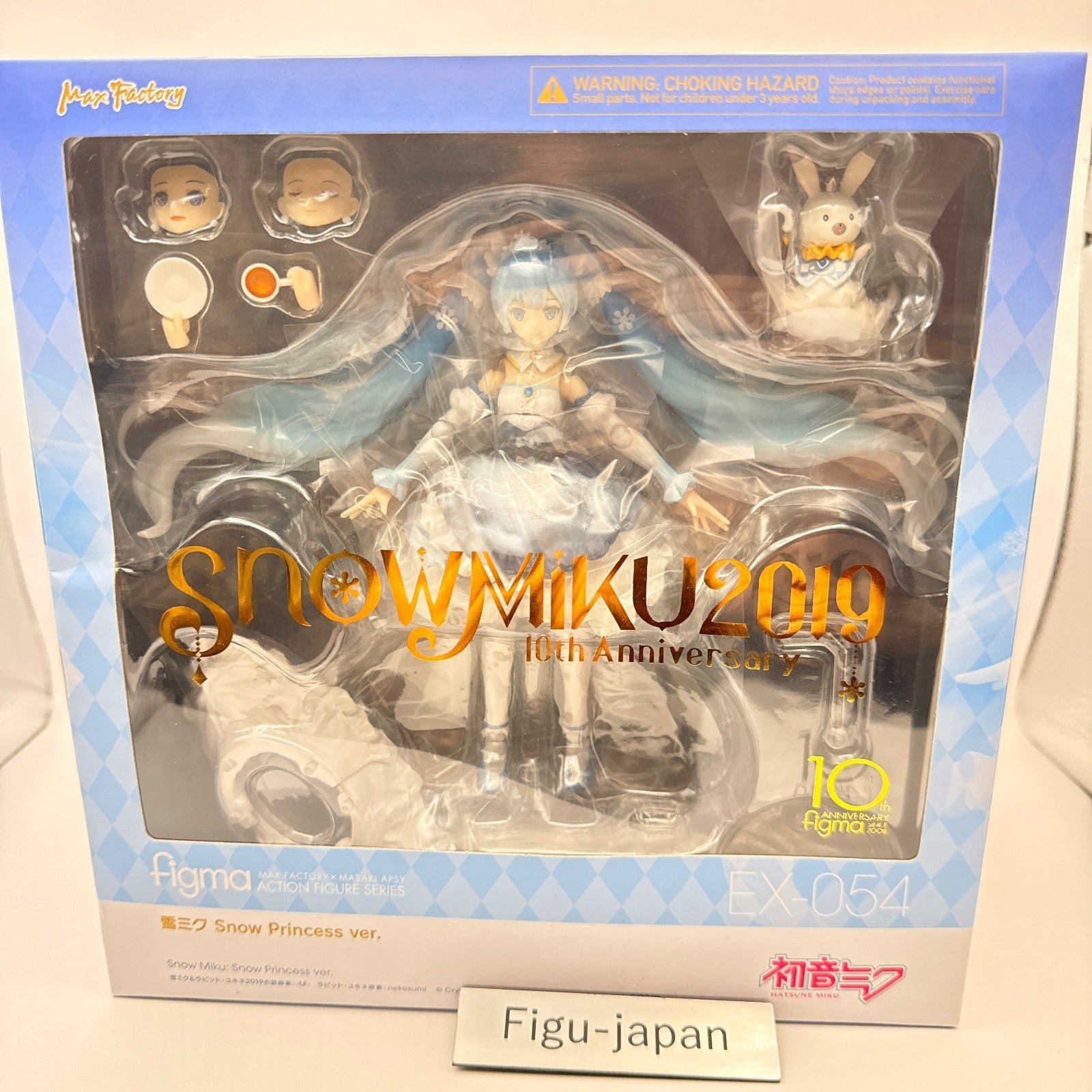 Snow Miku Snow Princess Ver figma EX-054 Hatsune Max Factory Anime Figure MISB0