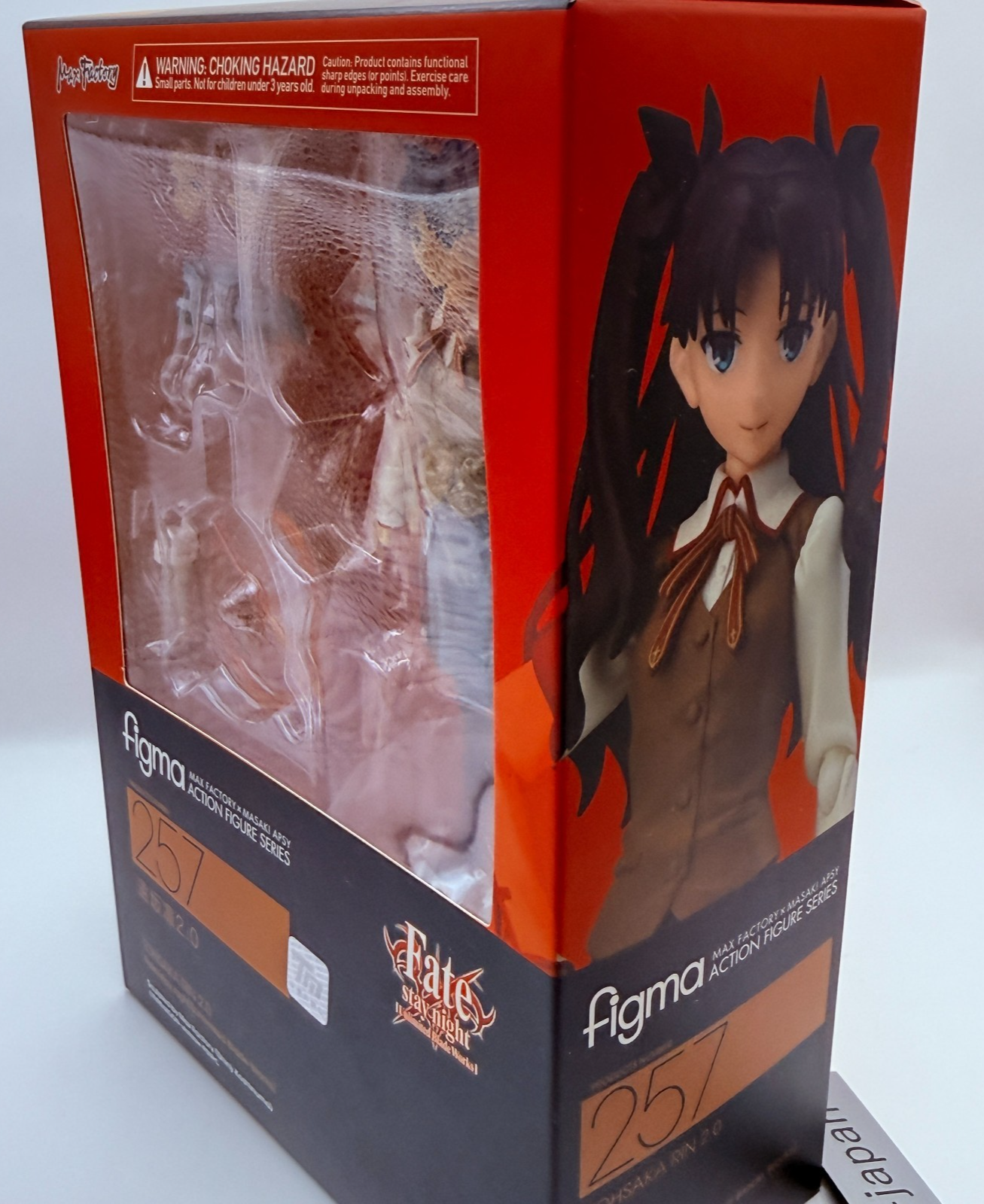 Rin Tohsaka 2.0 figma 259 Fate UBW Action Figure GSC Bonus Face Plate NIB2