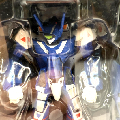 Revoltech Yamaguchi No.034 Macross VF1J Max Valkyrie Robotech Blue Kaiyodo New9