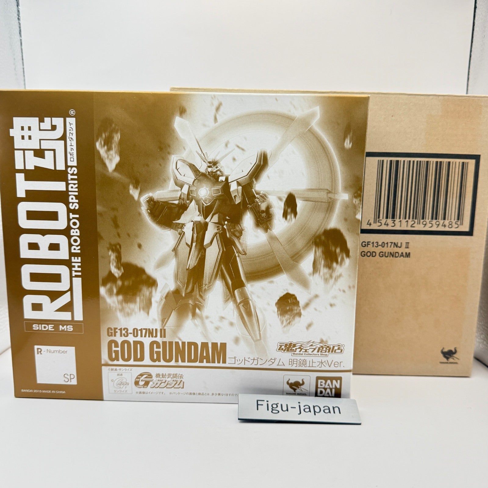 God Gundam Meikyo Shisui ROBOT Spirits Mobile Fighter G Bandai Authentic MIB0