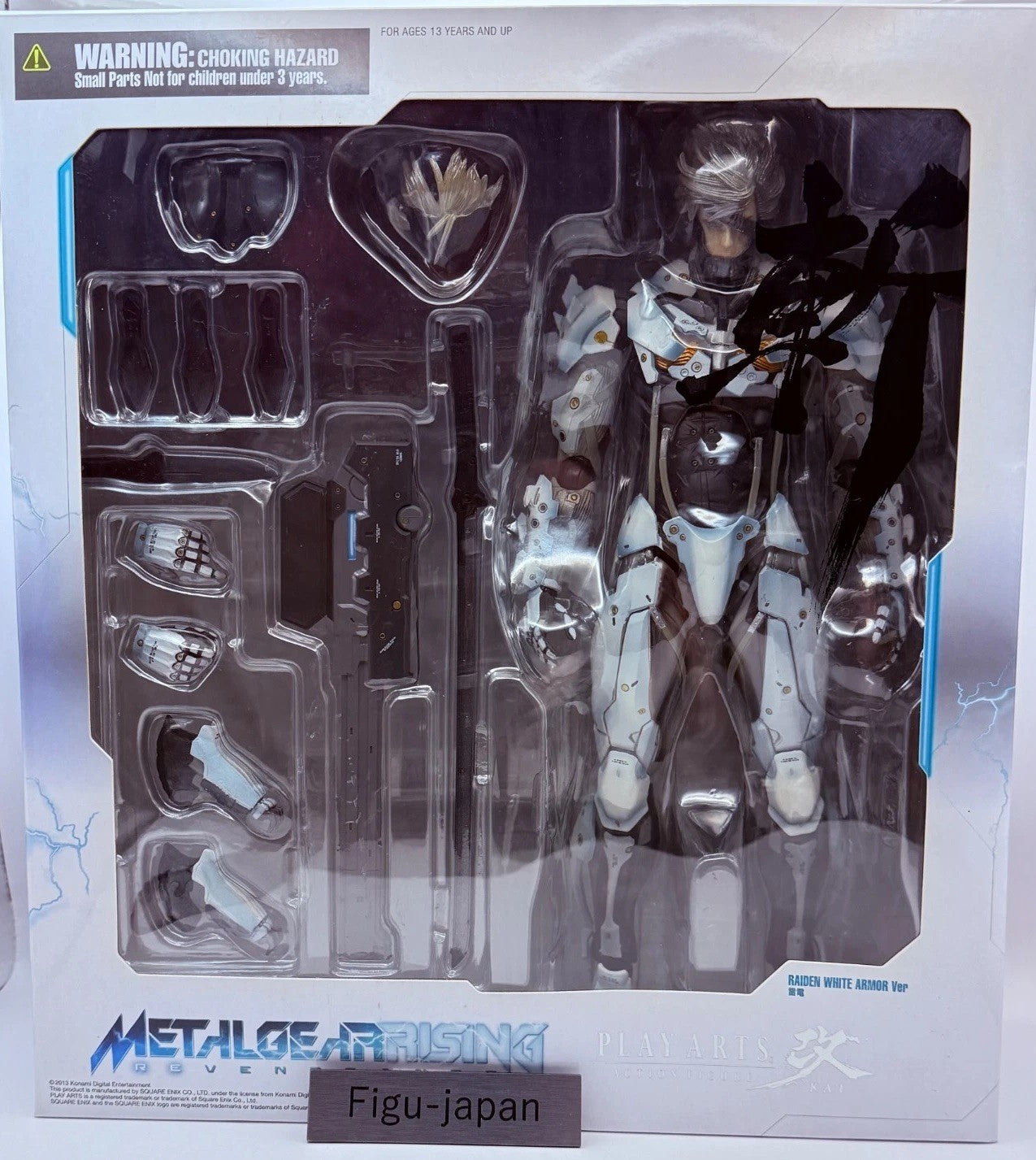 Play Arts Kai Raiden Metal Gear Rising Revengeance Action Figure Square Enix MIS0