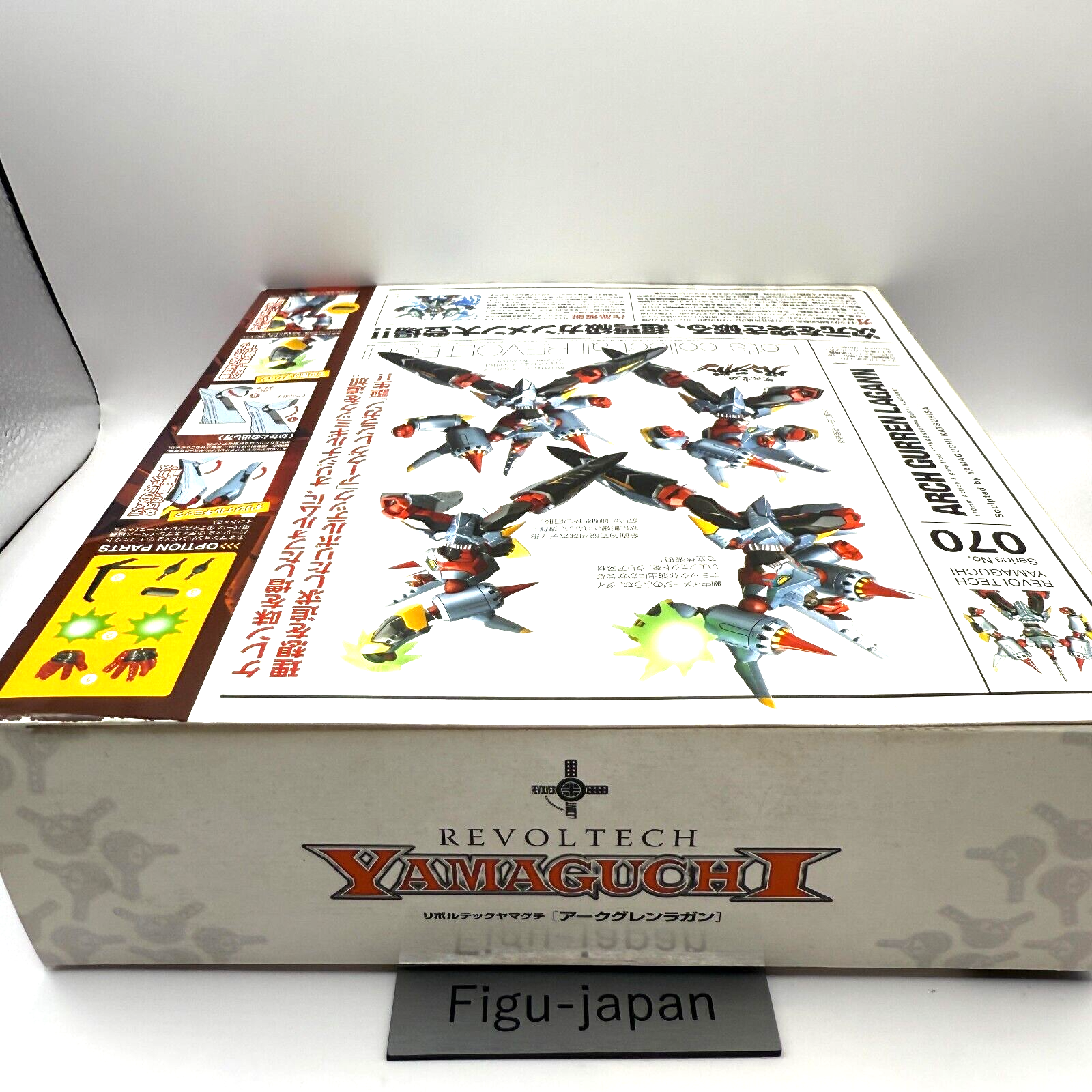 Revoltech Yamaguchi Arch Gurren Lagann Tengentoppa Gurrenlagann 070 japan used8