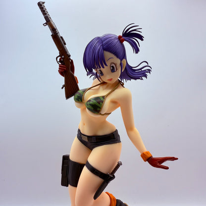 MegaHouse Dragon Ball Gals Bulma Army Ver. Type 2 Purple Hair Figure Japan7