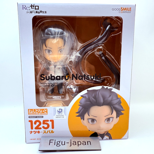 Subaru Natsuki Re Zero Nendoroid 1236 Good Smile Company Figure MISB0