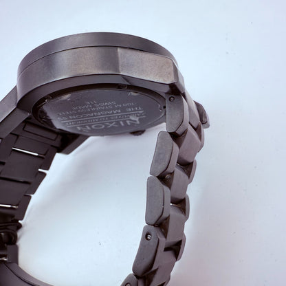 NEW Nixon Magnacon SS 2 Minutes To Midnight Black Gold Limited 100% AUTH EXPRESS8