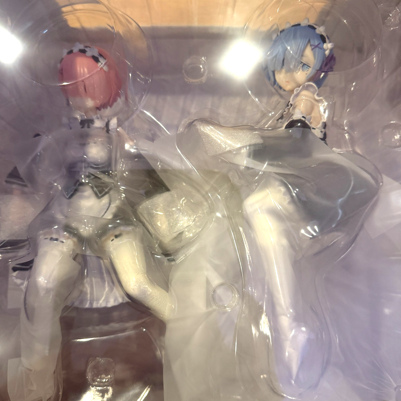 Re:ZERO Starting Life in Another World Ram & Rem 1/7Figure set FuRyu[express]5