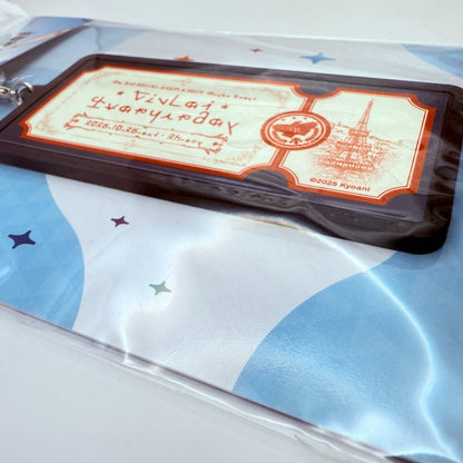 Violet Evergarden Travel Assortment Set Rubber Key chains and travel stickers1