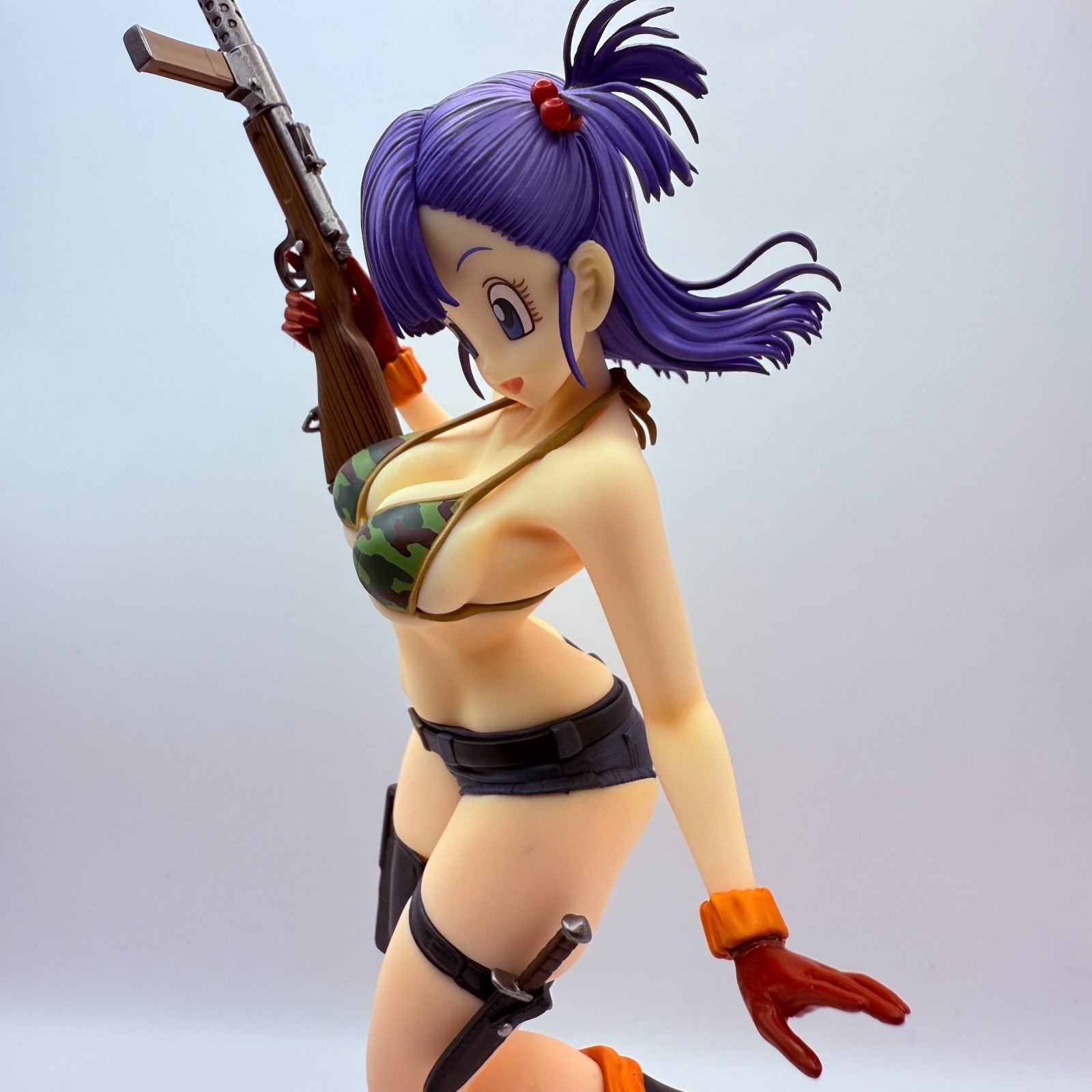 MegaHouse Dragon Ball Gals Bulma Army Ver. Type 2 Purple Hair Figure Japan14