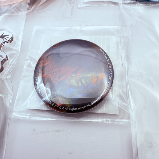 Fate/Samurai Remnant 2nd Anniv Kuji Caster Assassin 5Item Set Bonus Mini Badge1