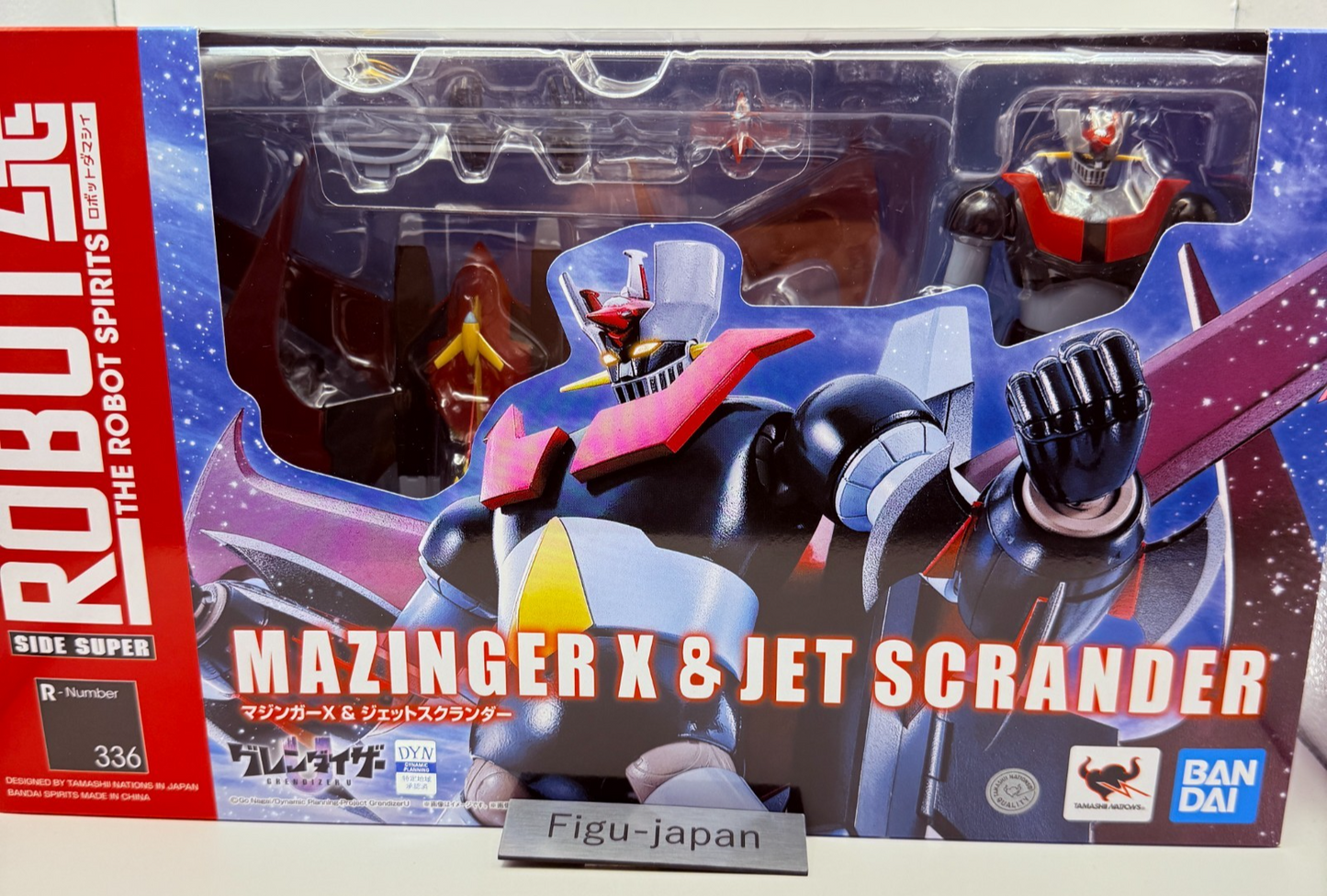 Bandai ROBOT SPIRITS SIDE SUPER Mazinger X & Jet Scrander Figure NEW Japan0