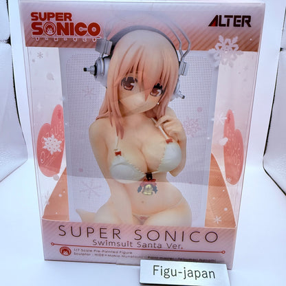 Super Sonico Santa Bikini Ver Figure 1/7 Alter Authentic Japan MIB4