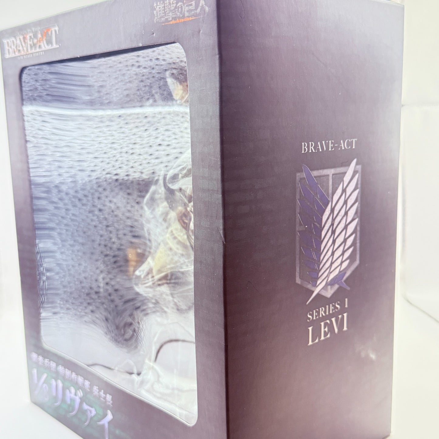 Sentinel BRAVEACT Attack on Titan Levi 1/8 Figure Authentic New WIT Studio JP5