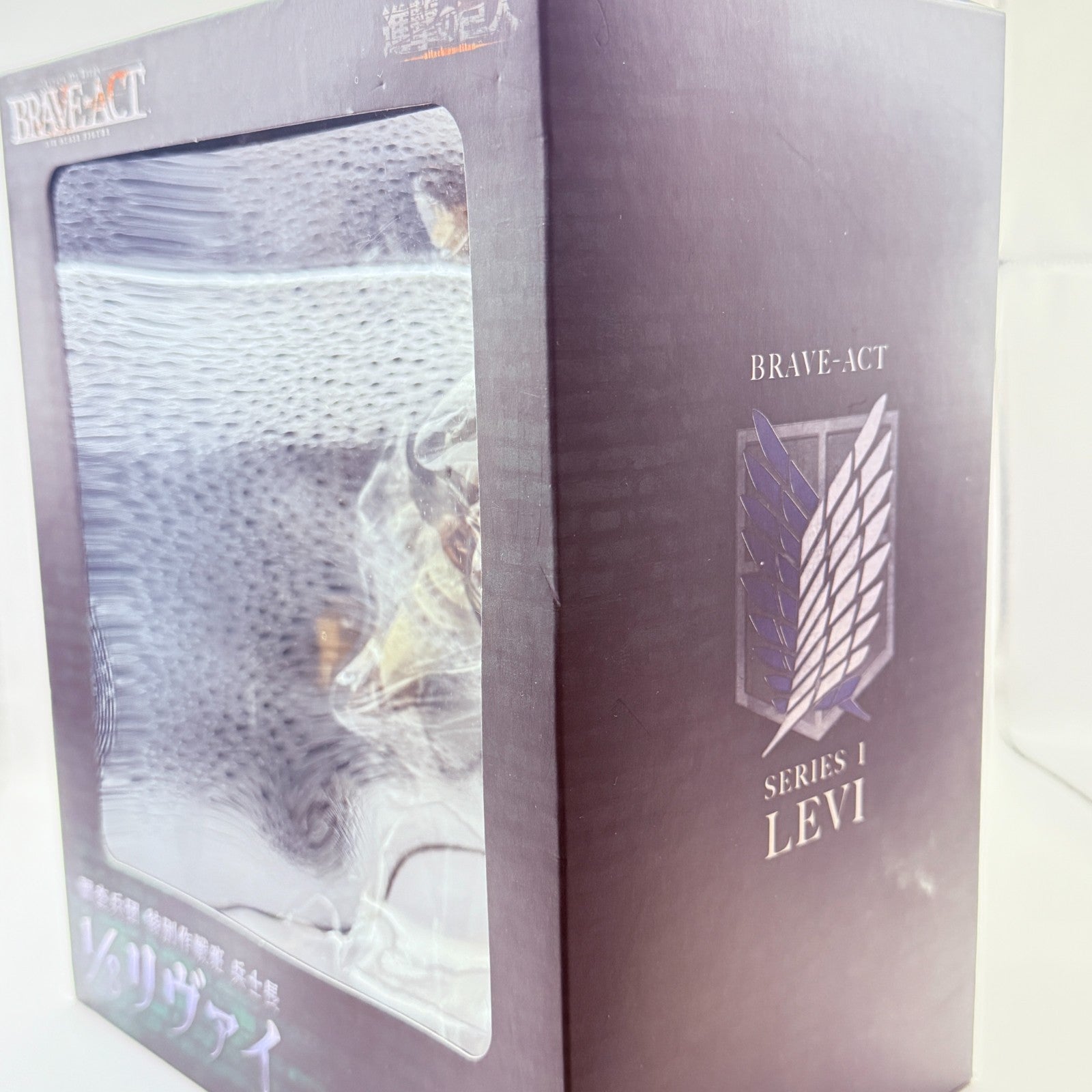 Sentinel BRAVEACT Attack on Titan Levi 1/8 Figure Authentic New WIT Studio JP5