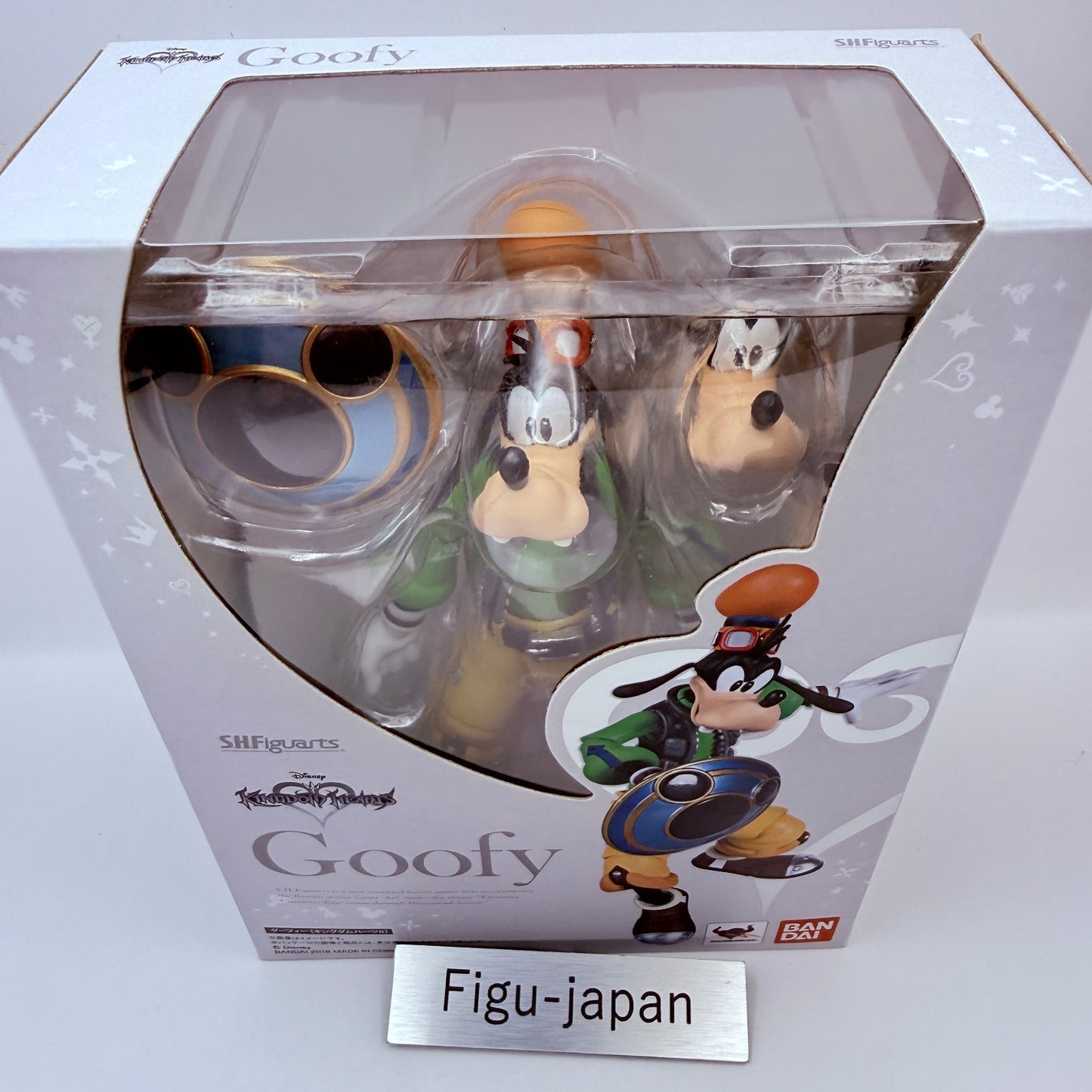 Goofy S.H.Figuarts Kingdom Hearts Figure Bandai Tamashii Nations MISB Authentic5