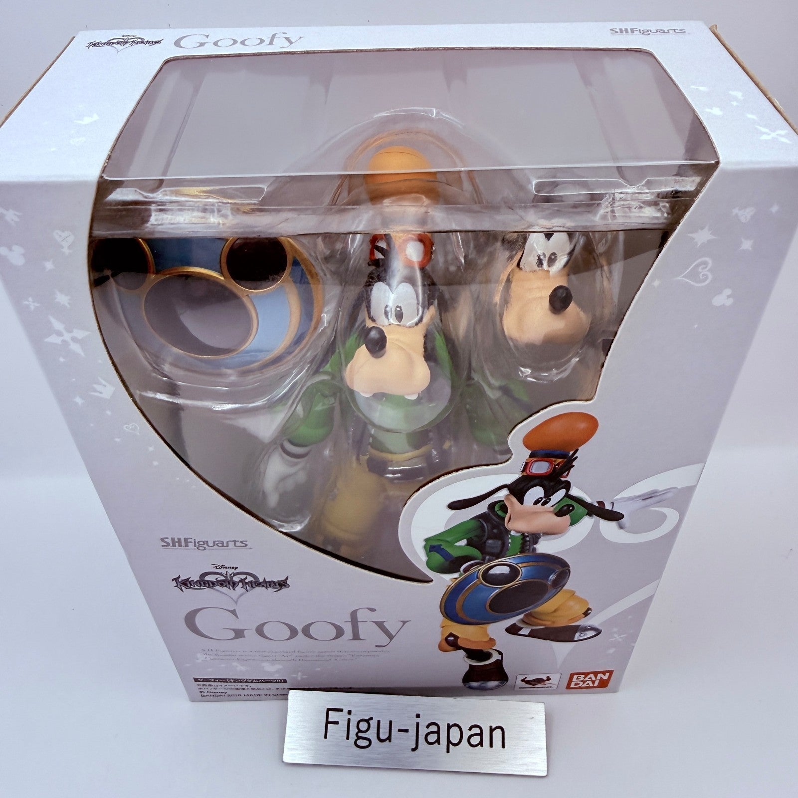 Goofy S.H.Figuarts Kingdom Hearts Figure Bandai Tamashii Nations MISB Authentic5