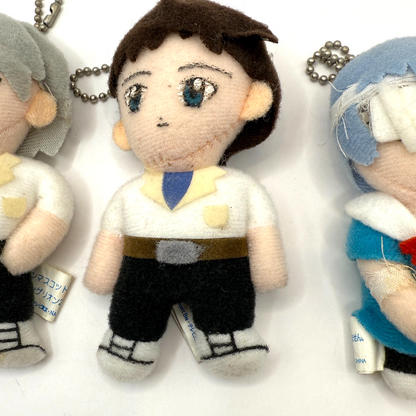 Neon Genesis Evangelion Keychain Mascot Plush    set of 3 Items [express]4