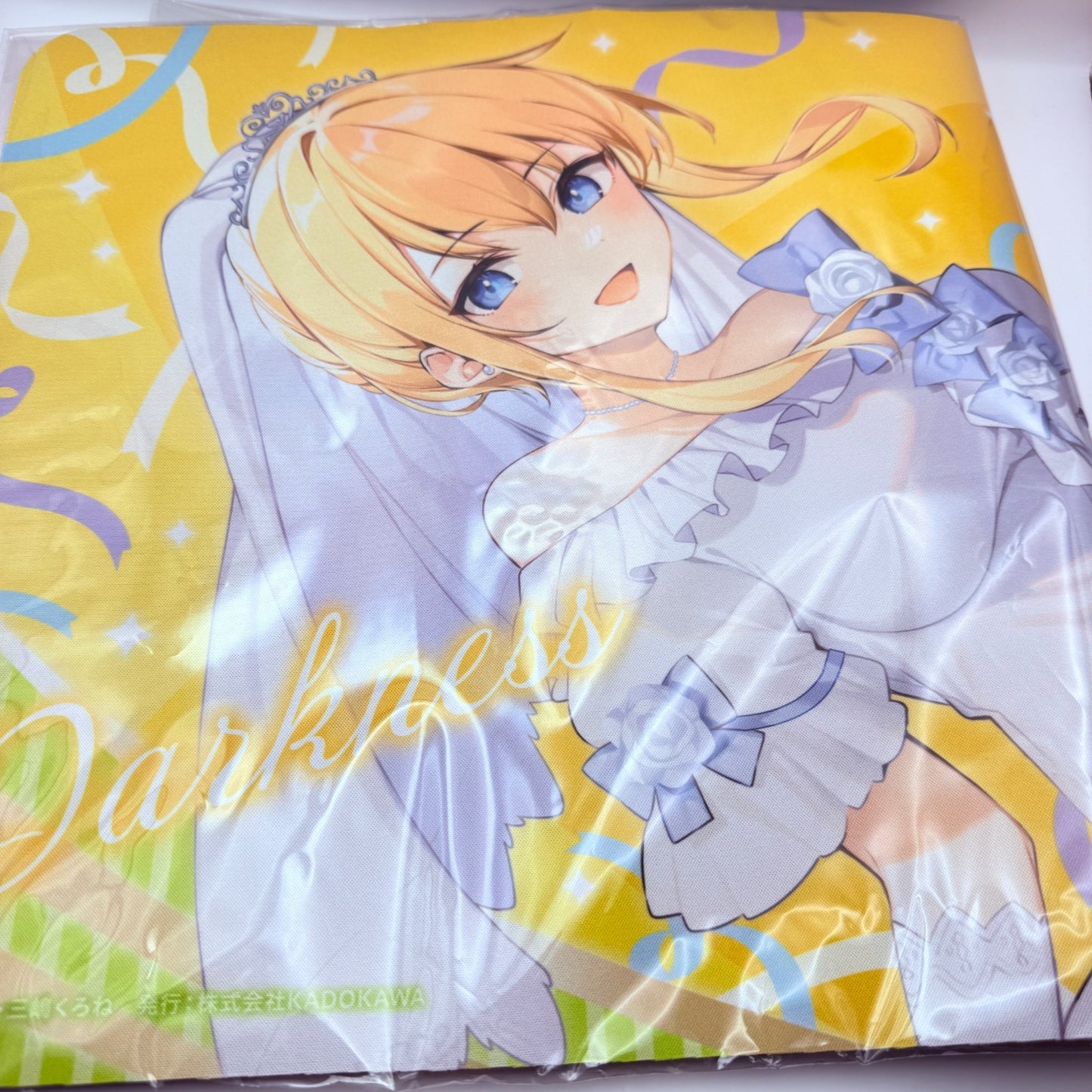 Darkness KonoSuba Figure KDcolle Light Novel Ver Bonus Rubber Mat MISB3