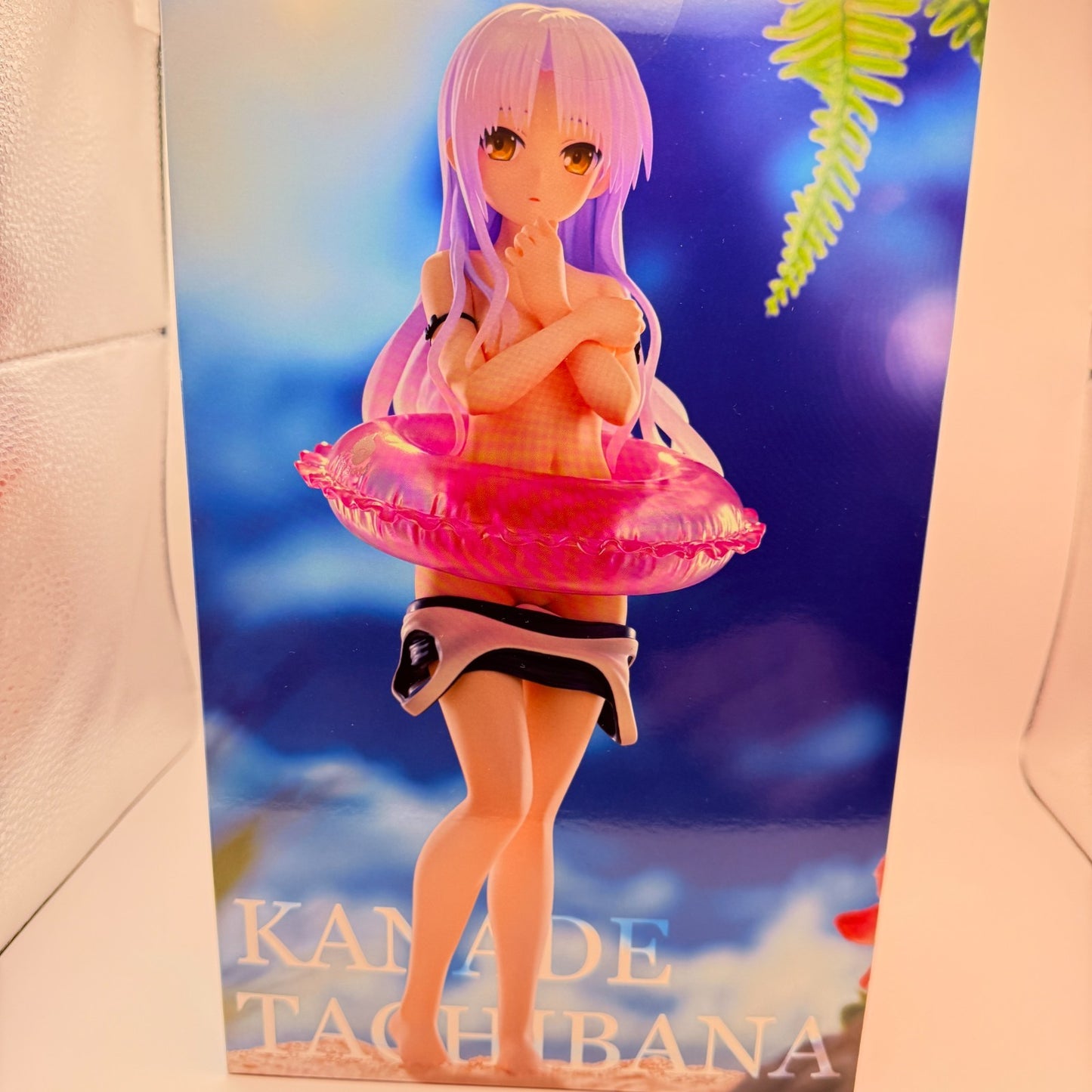 KADOKAWA Kanade Tachibana School Swimsuit 1/7 Figure Angel Beats! Sealed NEW9