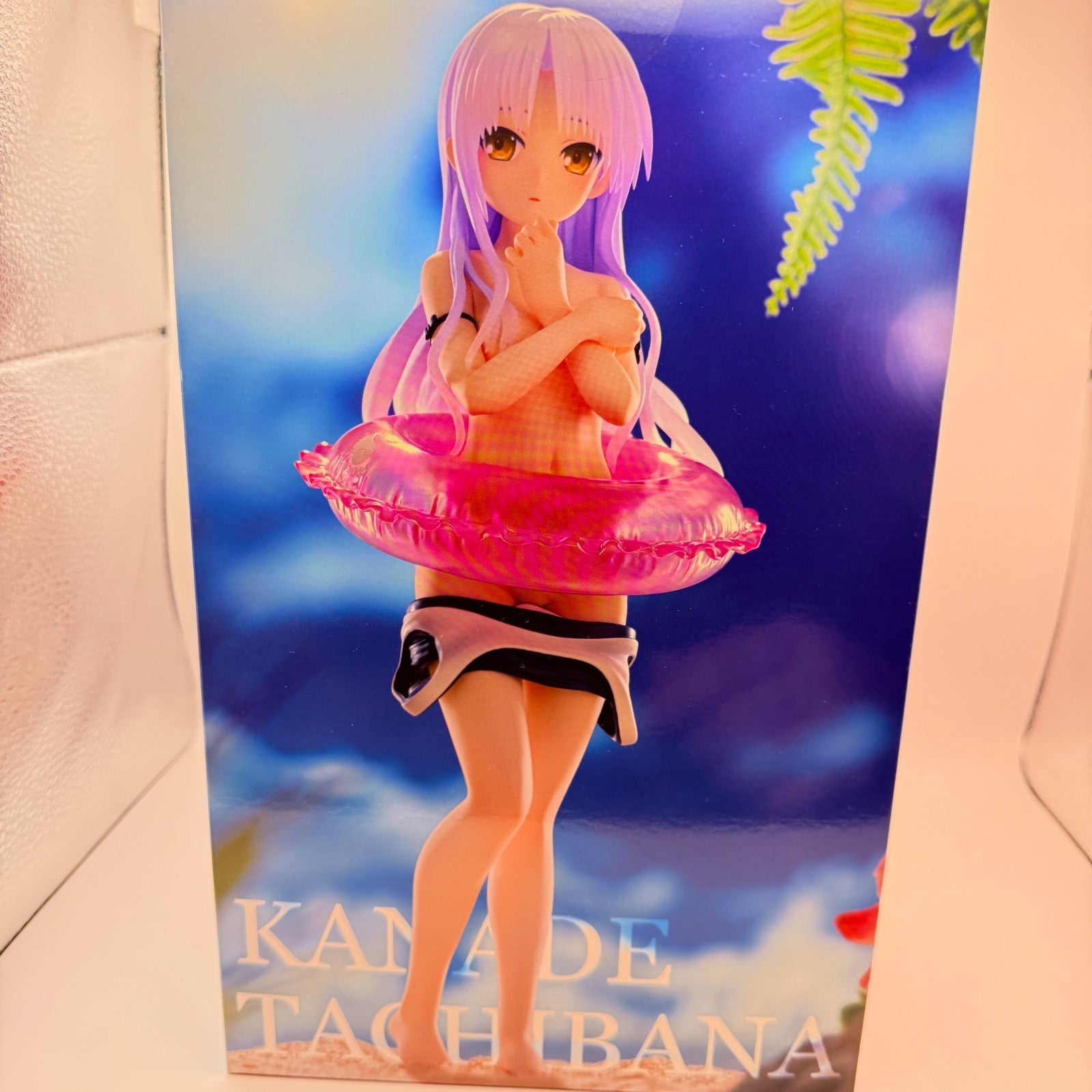 KADOKAWA Kanade Tachibana School Swimsuit 1/7 Figure Angel Beats! Sealed NEW9