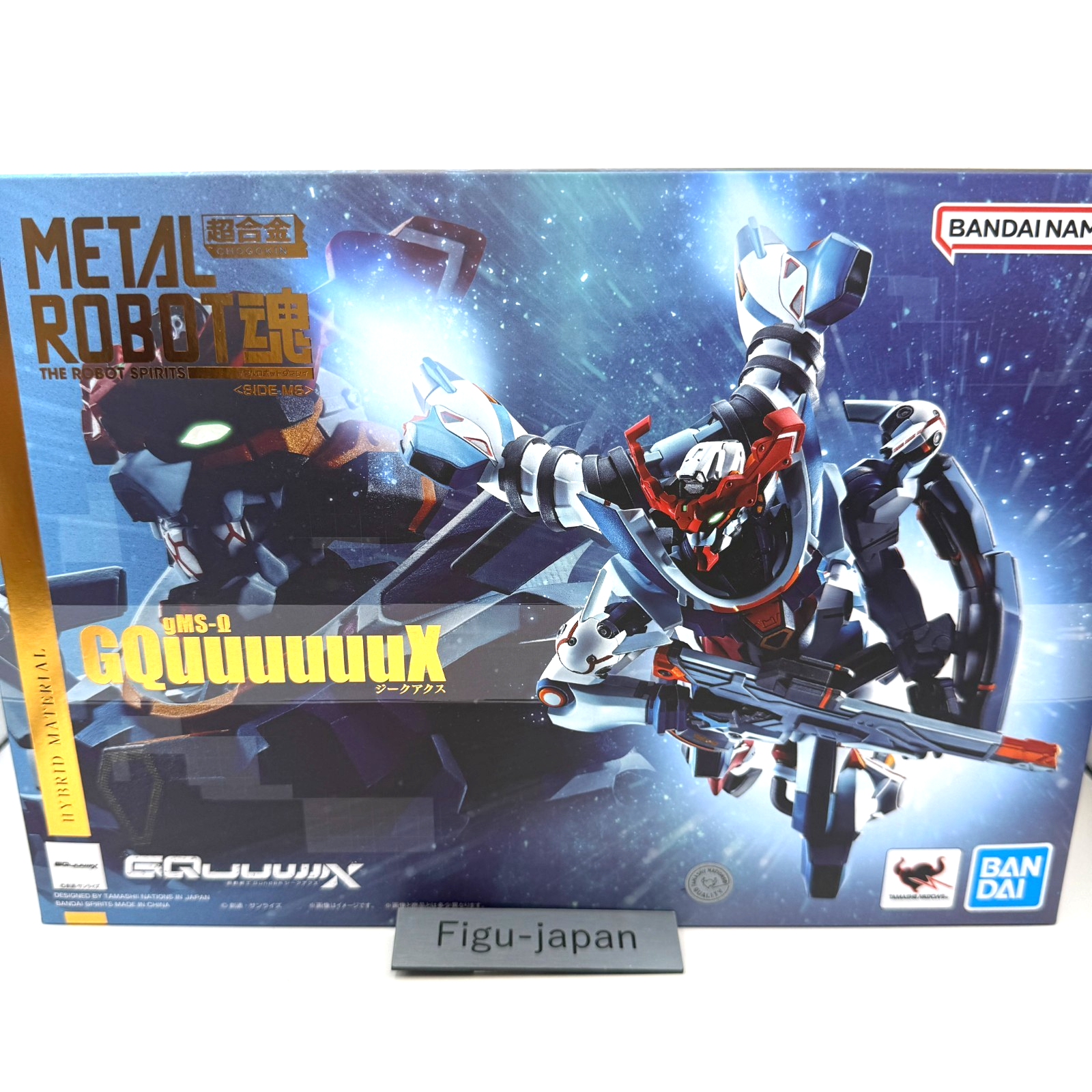 GQuuuuuuX Mobile Suit Gundam Figure Metal Robot Spirits Side MS Bandai MISB0