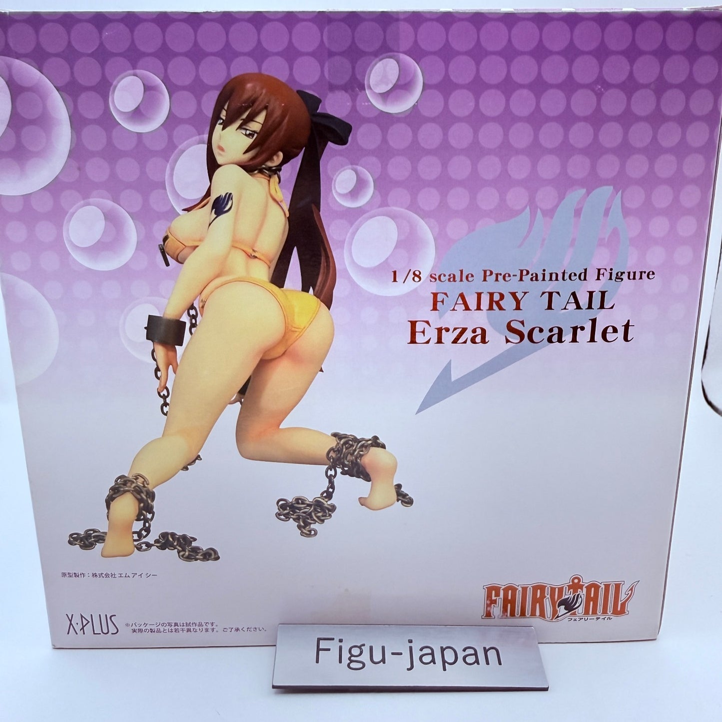 Erza Scarlet Fairy Tail Swimsuit 1/8 Scale Figure X-Plus Authentic Anime MISB5