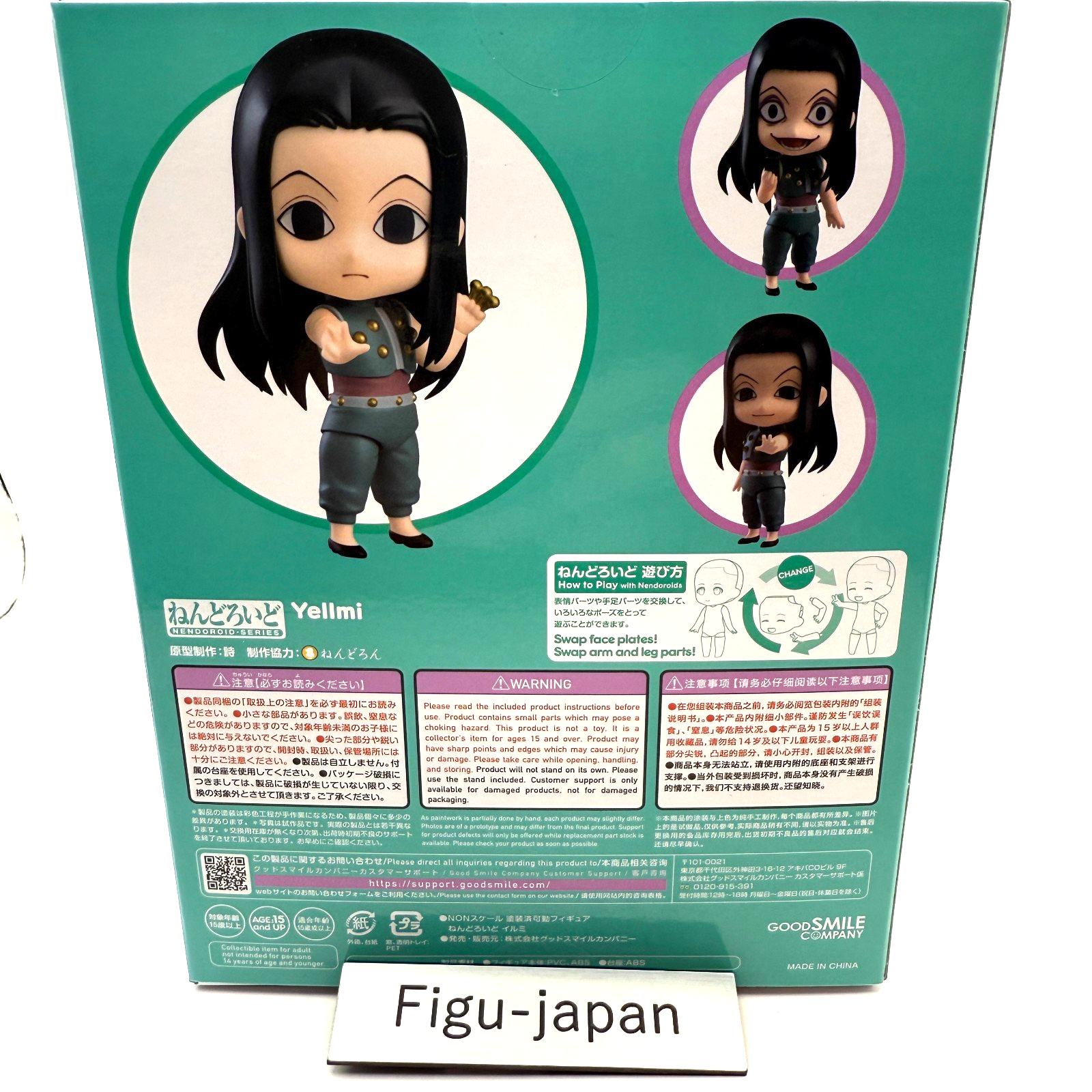 Illumi Zoldyck Nendoroid 1448 Hunter x Hunter Figure MISB Authentic Good Smile5