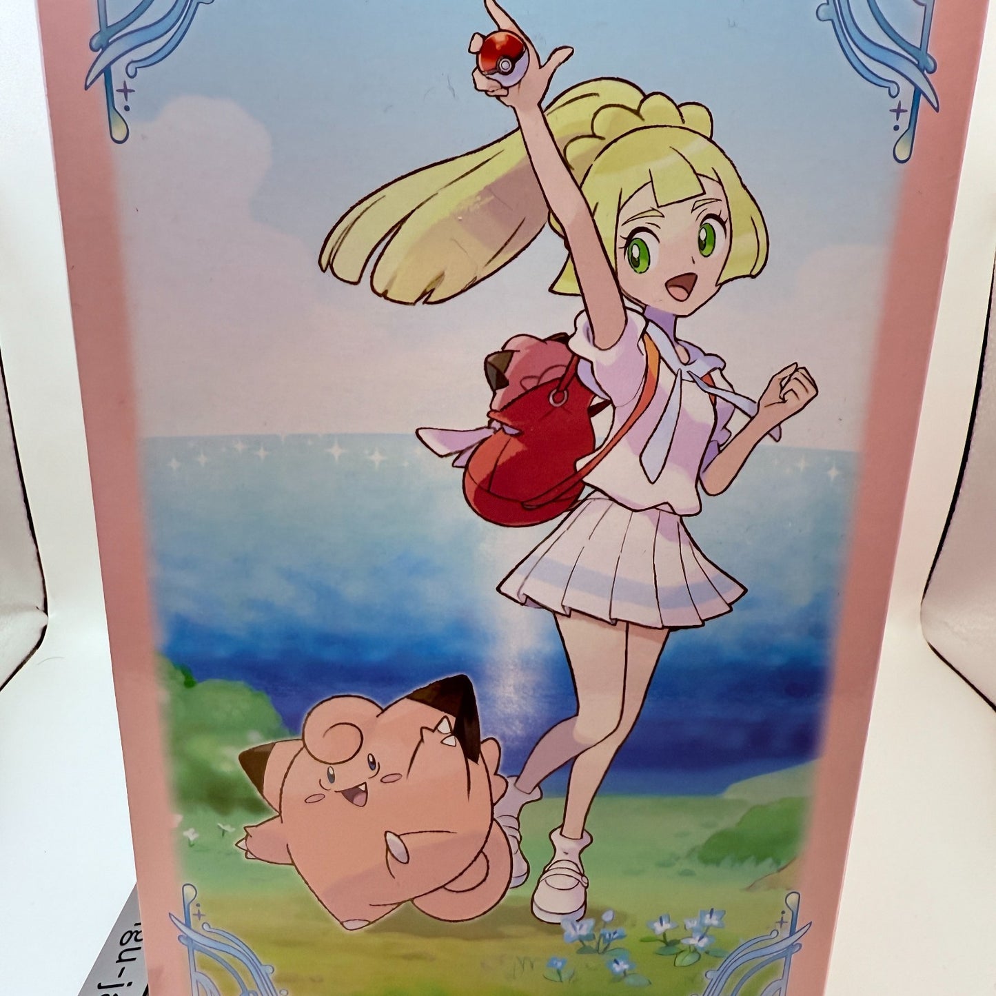 Kotobukiya Pokemon Center Lillie & Clefairy 1/8 Figure NEW Ganbari Lillie Japan2