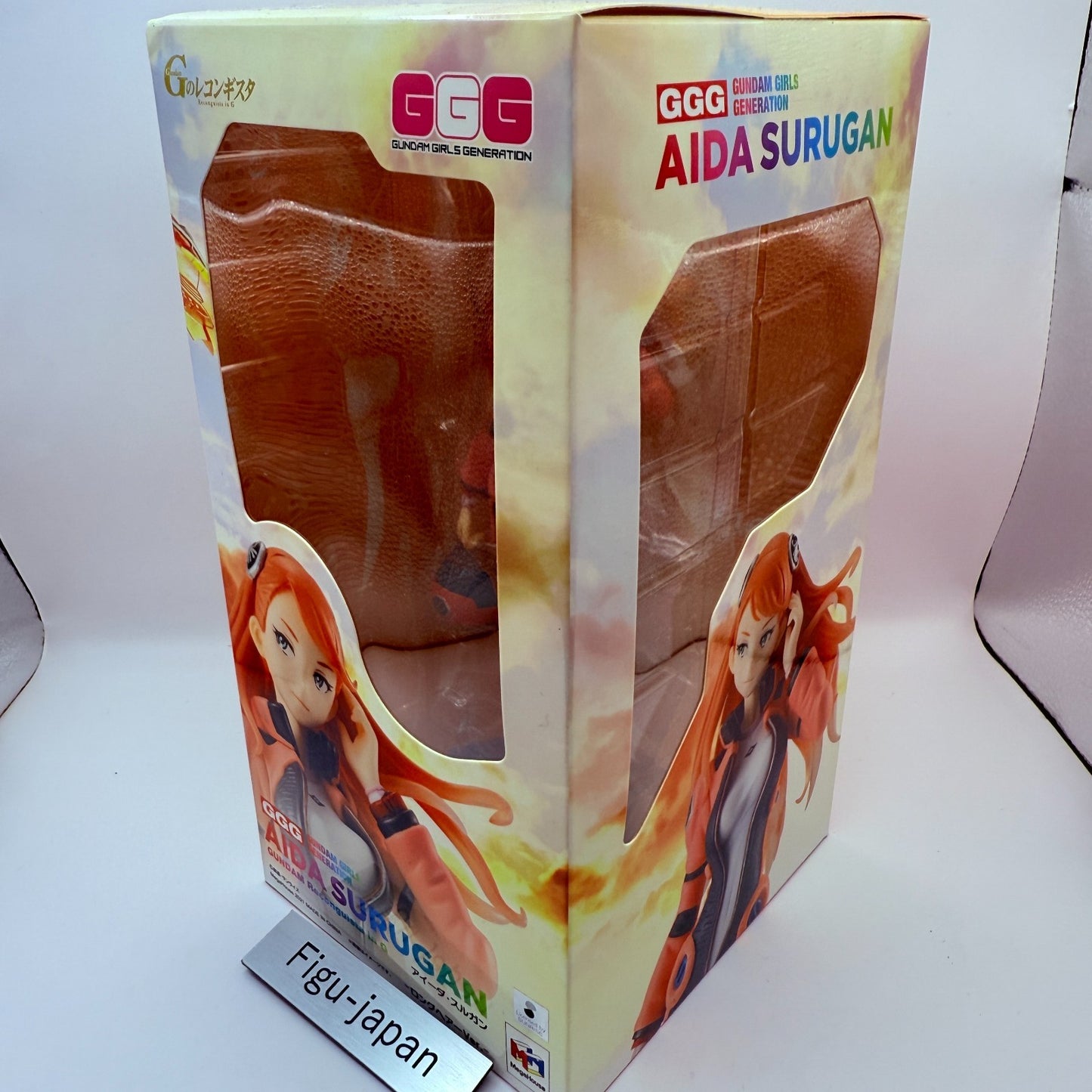 Megahouse GGG Aida Surugan Long Hair Ver Figure Gundam Reconguista Limited New7