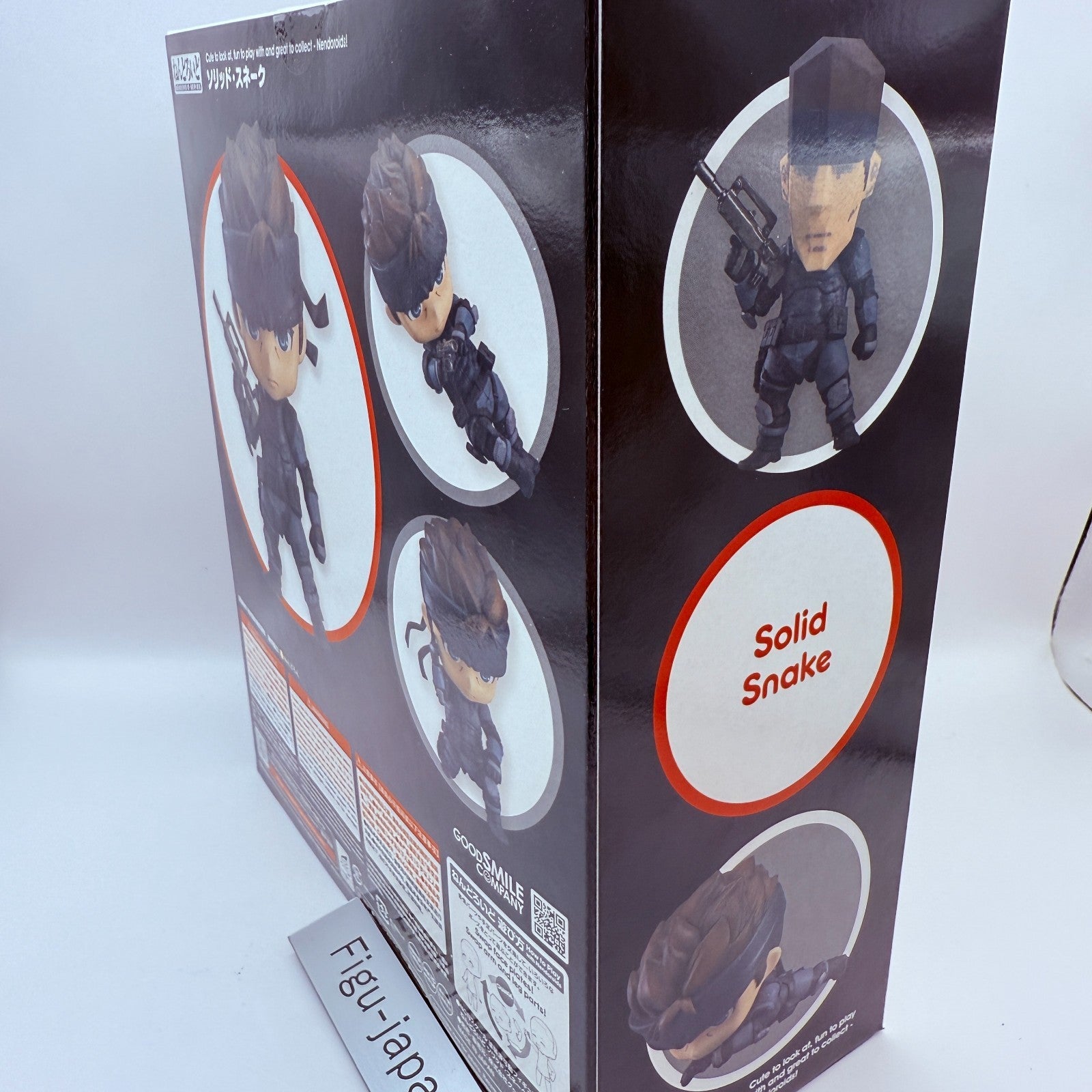 NEW nendoroid 447 solid snake Metal Gear Solid GSC Authentic |express TAXIN1