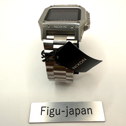 NIXON Reglus SS SILVER A1268131 Glus Quartz Digital Watch 46mm[express NEW]3