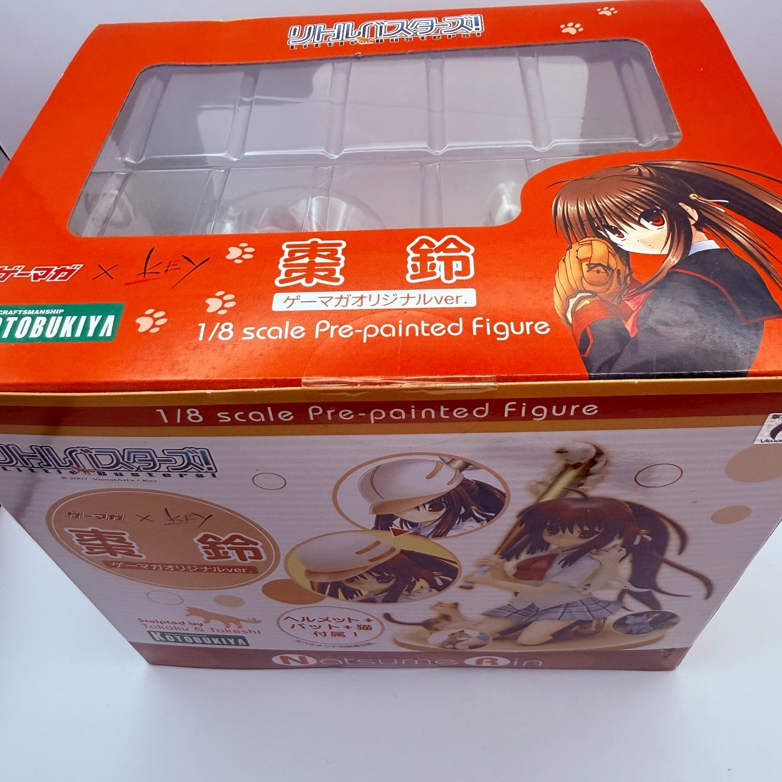 Kotobukiya Rin Natsume Gamemaga Original Figure Little Busters! MISB Authentic4